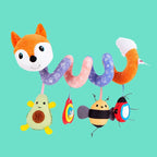 Hochet Bébé Musical Tornado - Peluche Sensorielle hochet pour bebe tornade animaux renard