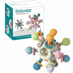 hochets bébé Jouet beige avec boîte jaune
