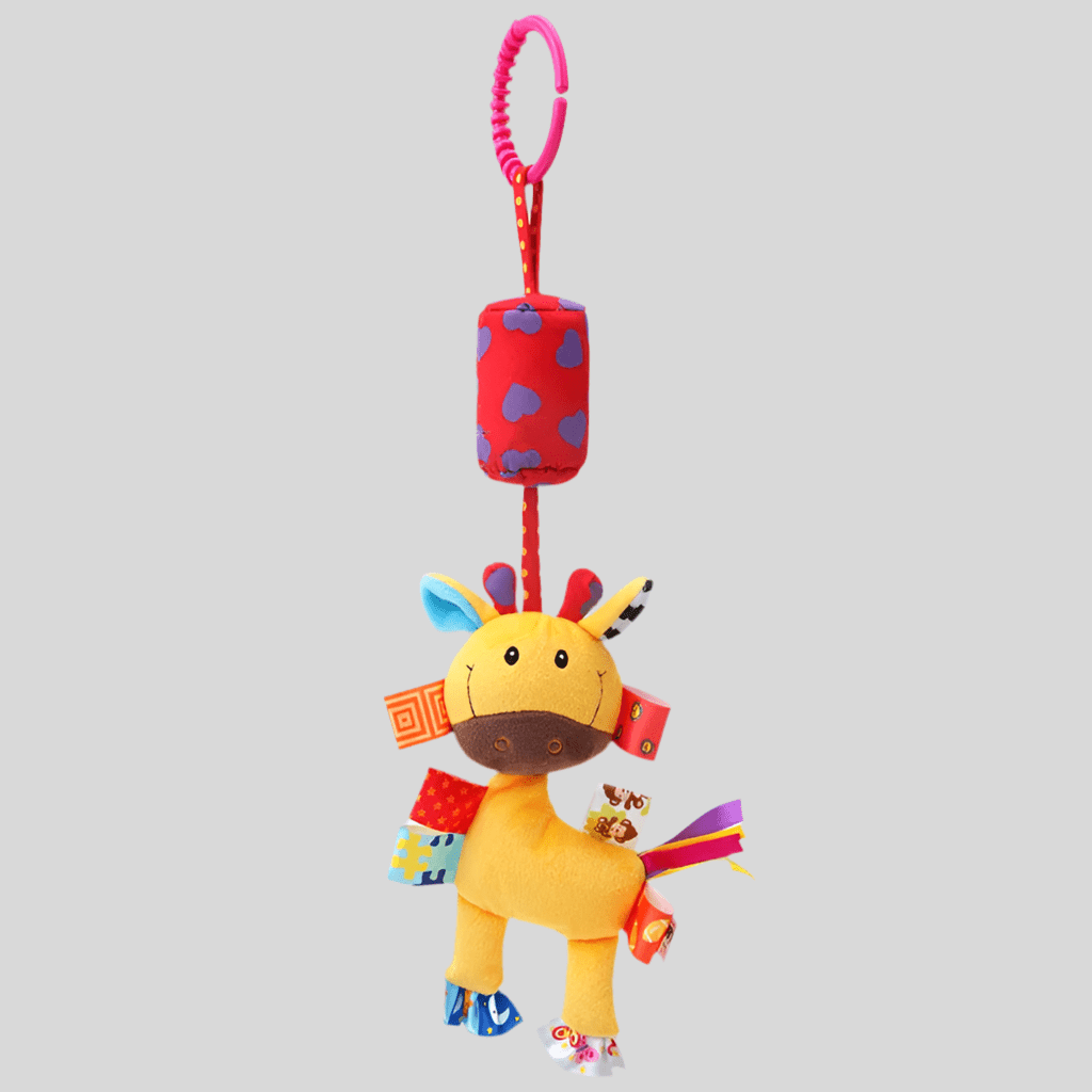 jouet poussette bebe cerf