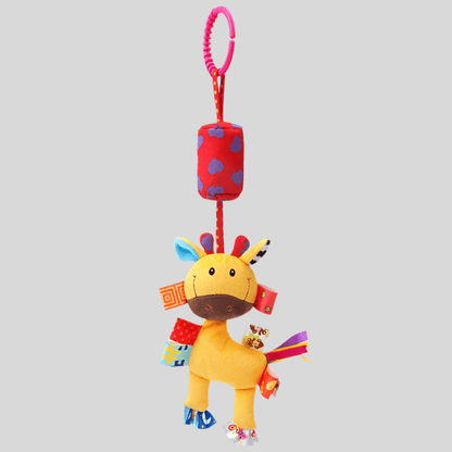 jouet poussette bebe cerf