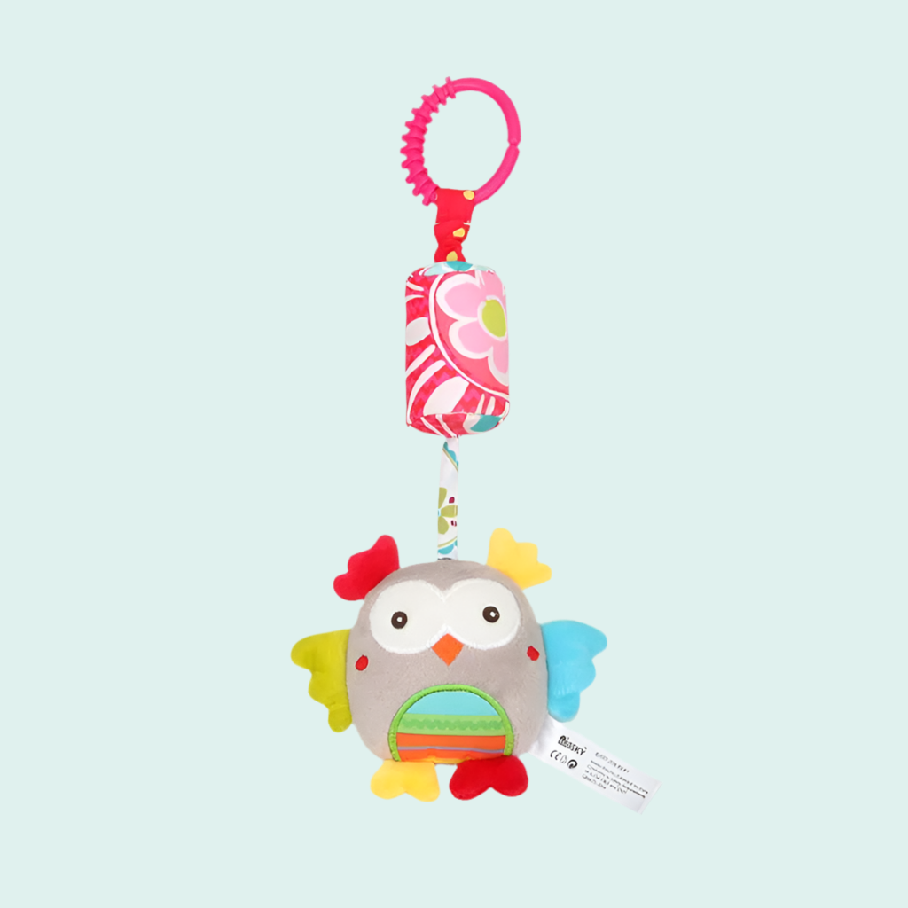 jouet poussette bebe hiboux