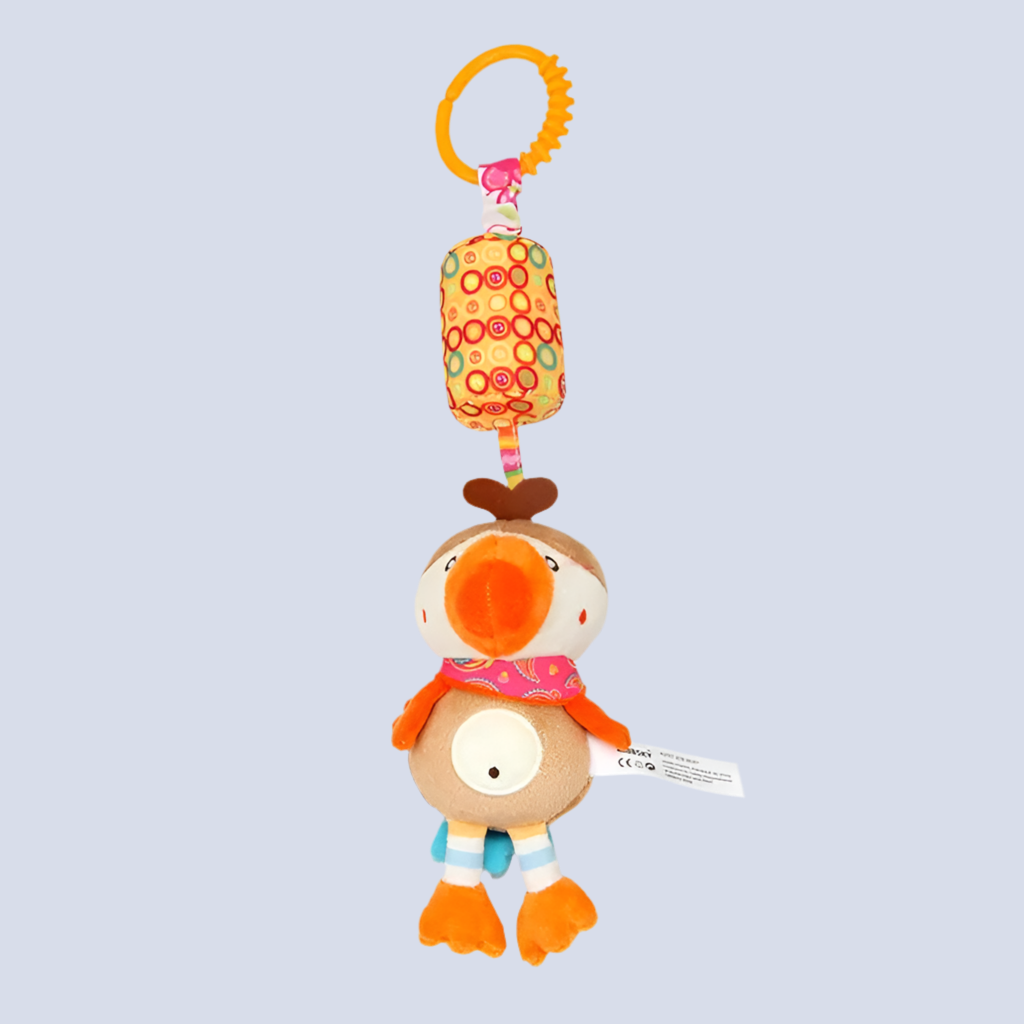 jouet poussette bebe perroquet