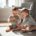 Balle sensorielle bebe Jumeaux garçons tapis balle sensorielle arc-en-ciel