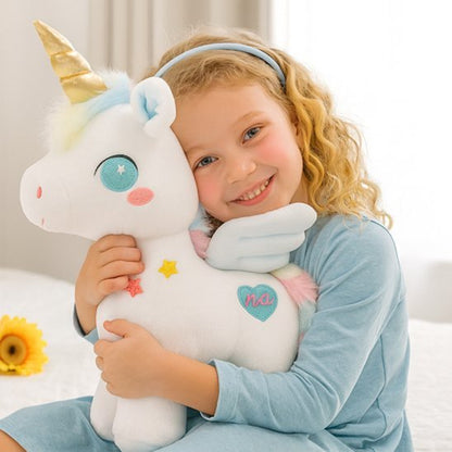 licornes peluches calin fillette 