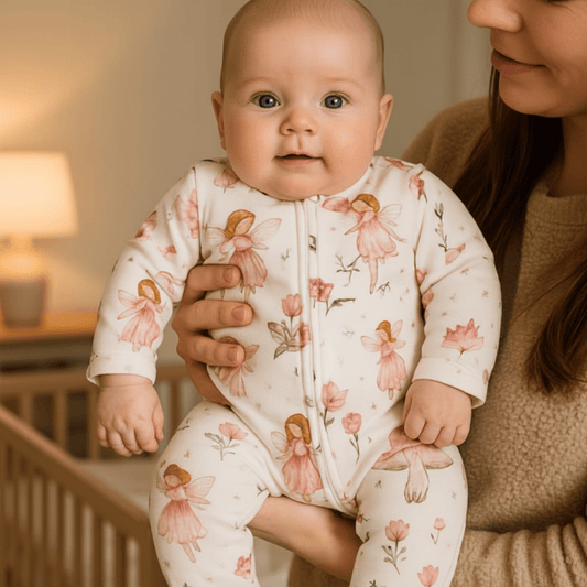 pyjama bébé fille et Maman bébé pyjama fées fleurs