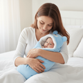 Couverture Emmaillotage Bébé Animaux - Nid Douillet Maman berçant bébé