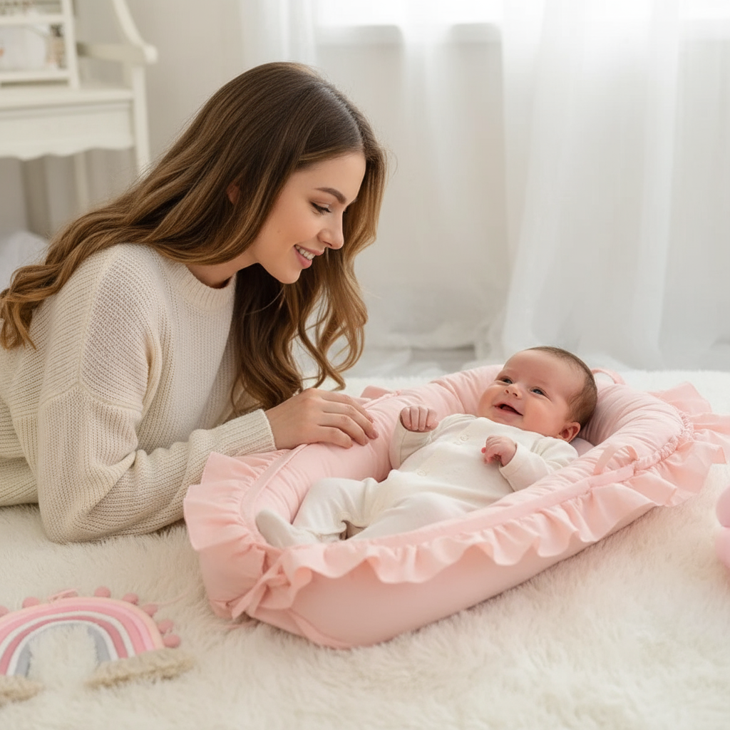 Maman et bébé dans le cocon