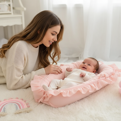 Maman et bébé dans le cocon