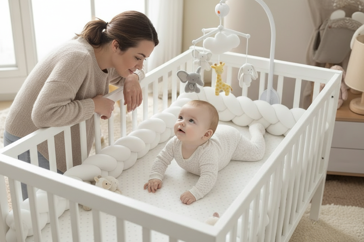 Tresse de Lit 3M Maman qui regarde bébé
