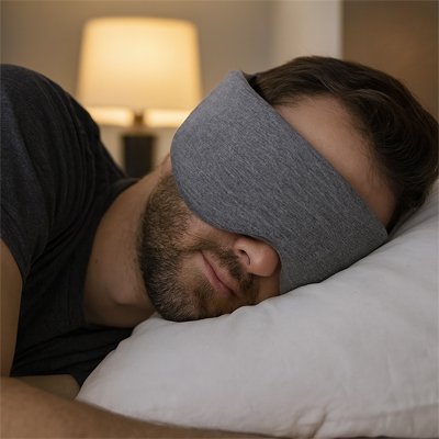 Masque de sommeil papa repos