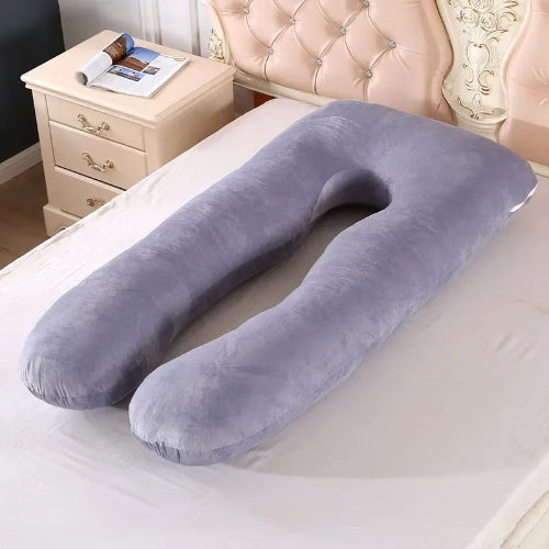 meilleur coussin de grossesse confortable gris unitee