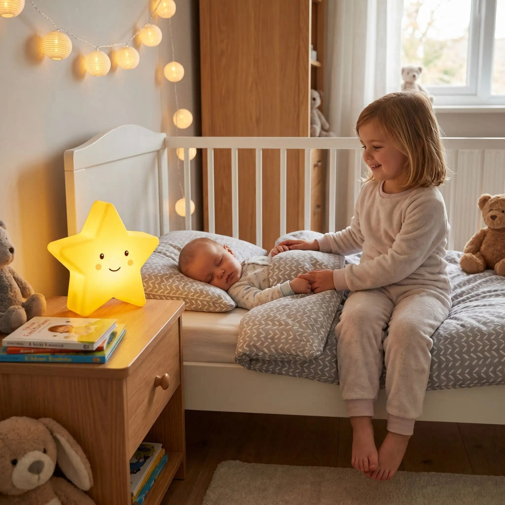 meilleur veilleuse pour bebe
avec sa soeur