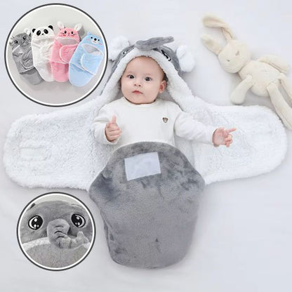 nid dange elephants gris bebe sur le dos