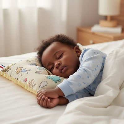 oreiller pour bebe petit frise