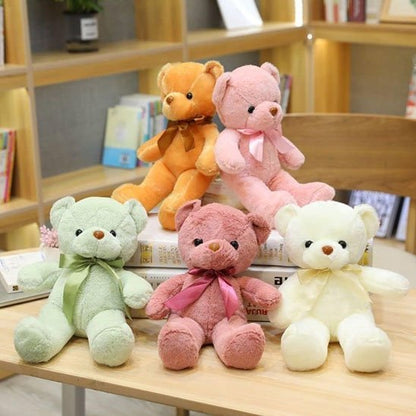 ours en peluche cinq couleurs
