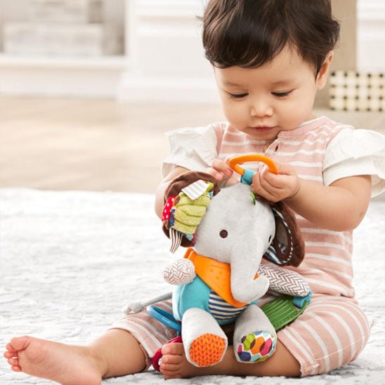 peluche musicale bebe d’un éléphant et de douceur