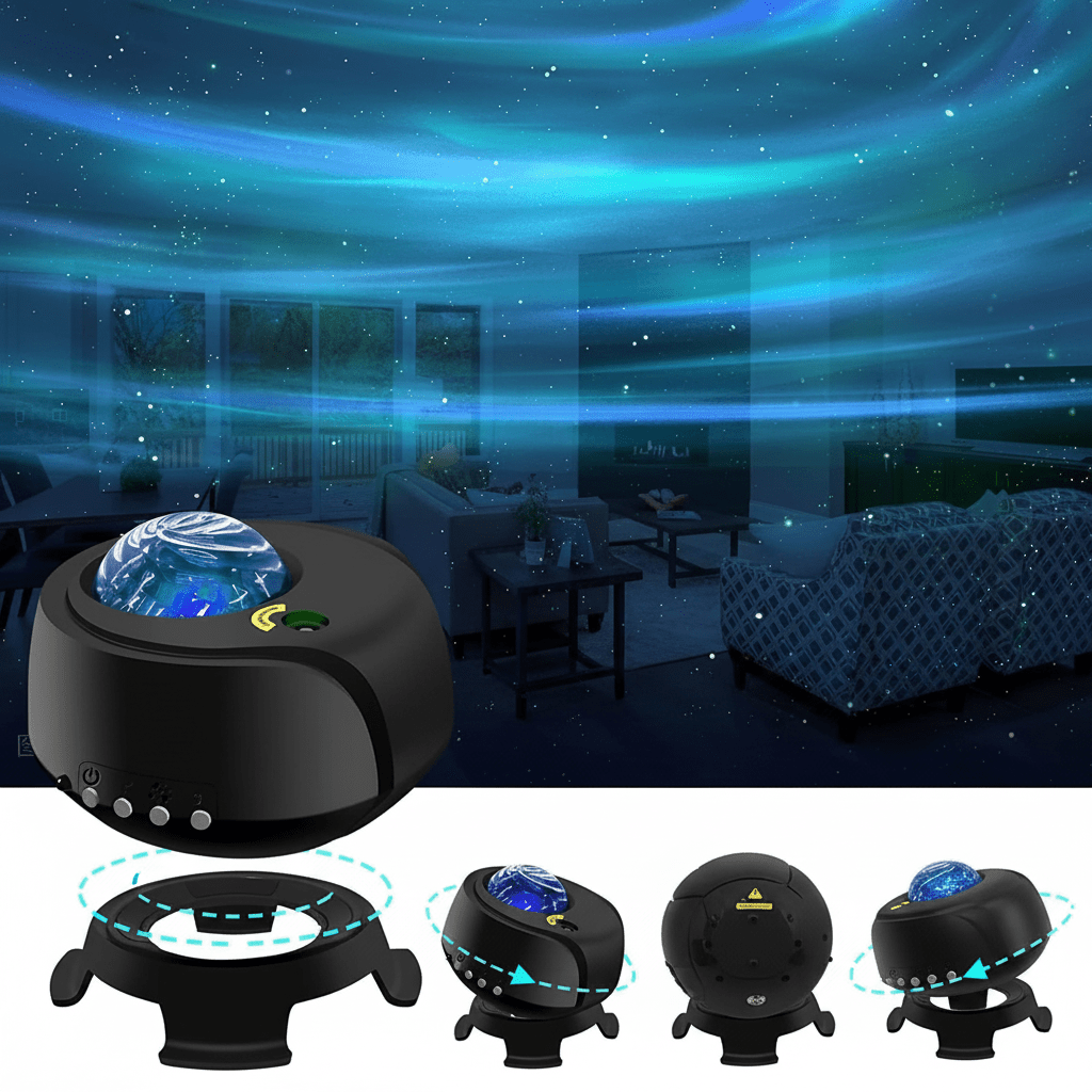 Projecteur galaxie sans texte
