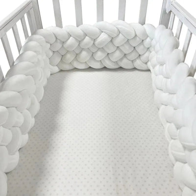 protection lit bébé blanc pale jumbo