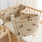 Tour de Lit Bébé Ourson Douceur - Anticollision
protection lit bébé chien
