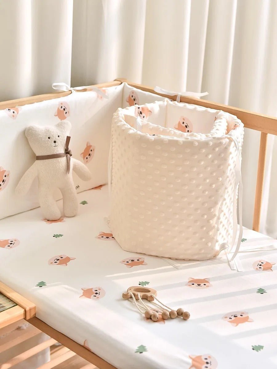 Tour de Lit Bébé Ourson Douceur - Anticollision
protection pour lit bebe ourson