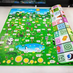 
tapis d'éveil bébé lettres et animaux
