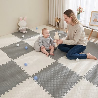 tapis d'éveil bébé montessori maman et bebe
