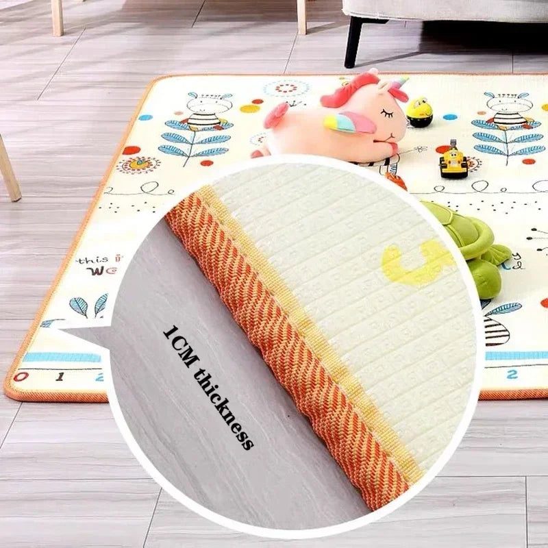 tapis veille bébé Tapis éducatif lbordure epaisse
