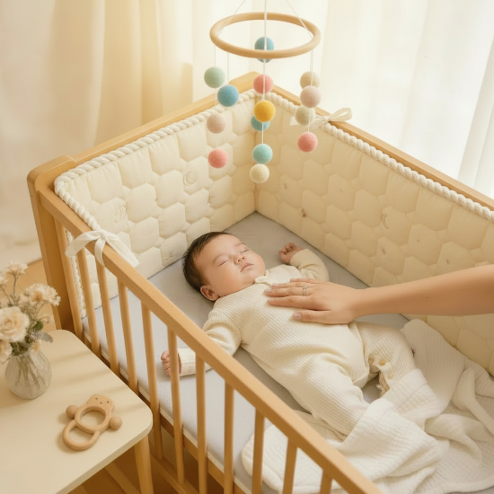 Tour de Lit Complet Bébé peluches mobile bebe