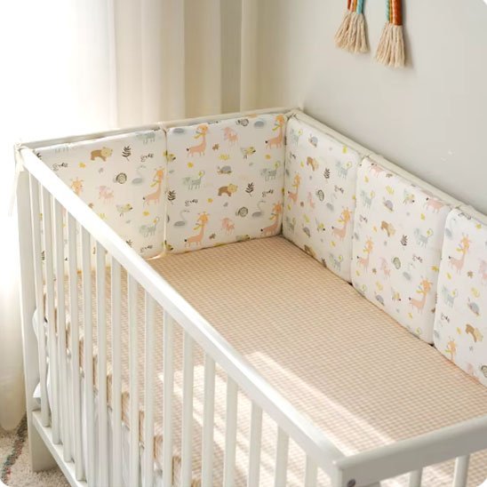 tour de lit respirant contour de lit pour bebe petits animaux 