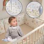 contour de lit pour bebe et tour de lit respirant bebe curieux