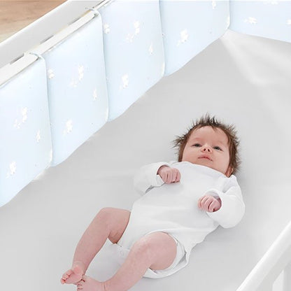 contour de lit pour bebe tour de lit respirant bebe sur le dos