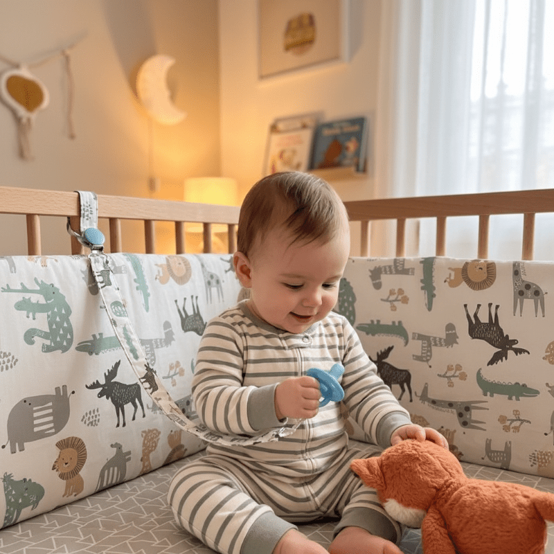 tour de lit bébé complet Tour de lit animaux renard