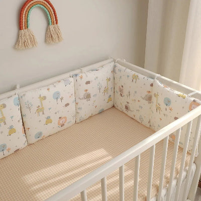 tour de lit bebe girafe