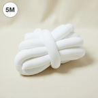 Tresse de lit 5m berceau badge coin supérieur Tresse blanche 5M 