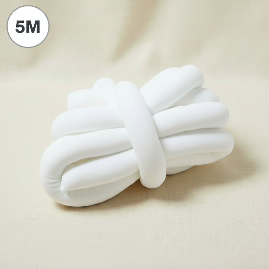 Tresse de lit 5m berceau badge coin supérieur Tresse blanche 5M 