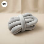 Tresse grise 3M badge coin supérieur