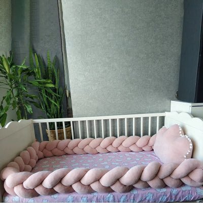 Tresse de Lit Rose Aube Rosée - Apaisante Douce
tresse.de lit chambre de bebe 