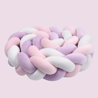tresse.de lit violet douce