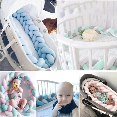 Tour de Lit Tresse Nid Douillet - Cocon Sécurisé
tresse de lit bébé fille et garçon