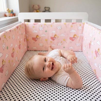 tour de lit complet pour bébé fee des dents 