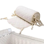 Tour de Lit Bébé Respirant Protect Breath - Anti-Suffocation beige

