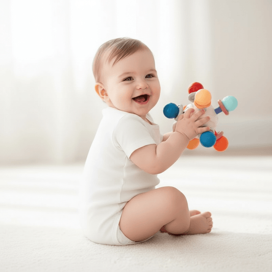 Hochet Bébé Rotatif Amusant - Jouet Innovant HOCHET pour BEBE Variante pose différente