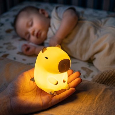 veilleuse bébé animaux bebe  sommeil et la main de papa 