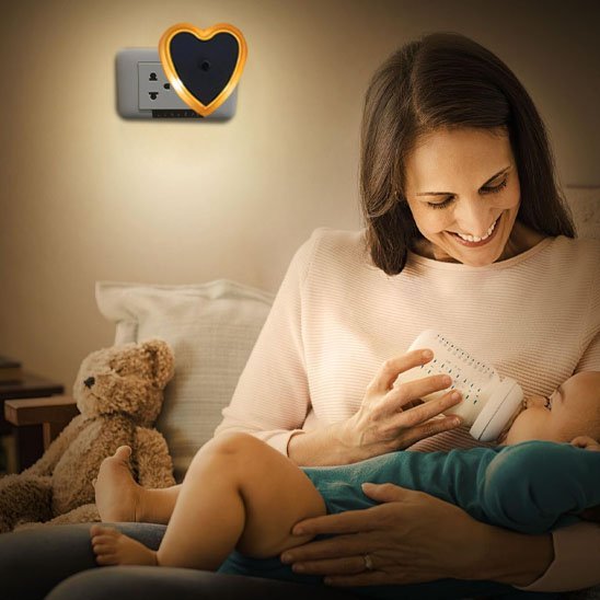 veilleuse bébé murale