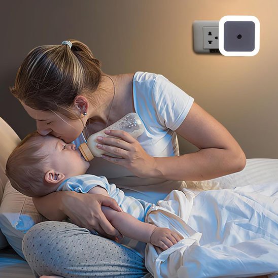 veilleuse bébé murale