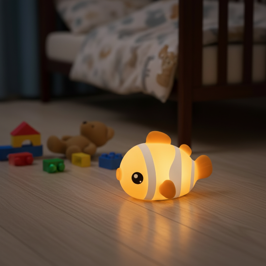 veilleuse enfant rechargeable poisson sol jouets décontracté