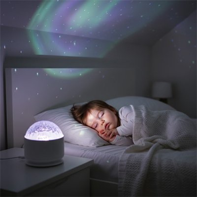 veilleuse bébé projection plafond et sommeil bebe