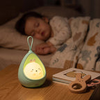 veilleuse bébé usb bebe qui dort avec sa veilleuse verte