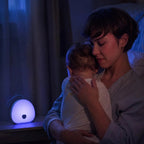 veilleuse bruit blanc bébé colle maman 