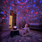veilleuse enfant rechargeable Projecteur enfant qui regarde le plafond etoile